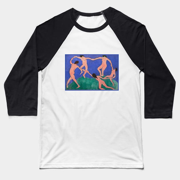 Dance I (1909) Baseball T-Shirt by WAITE-SMITH VINTAGE ART